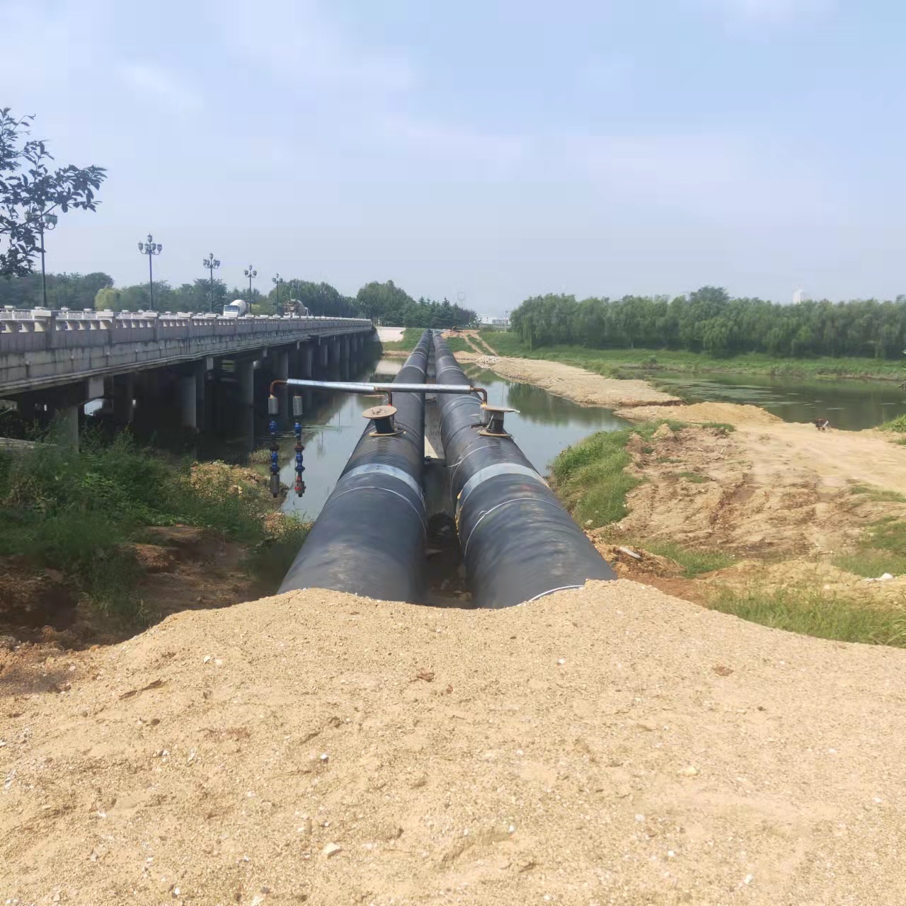 山东管道长距离清洗施工输油管道清洗